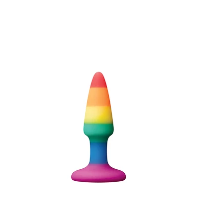 Dream Toys Colourful Love Rainbow Anal Plug Mini - Korek analny