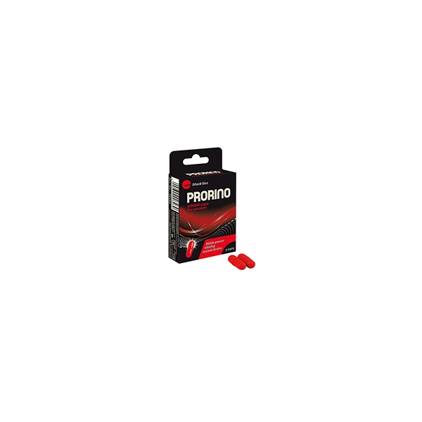 HOT Prorino Women Black Line Libido Caps 2 szt - środek zwiększający libido