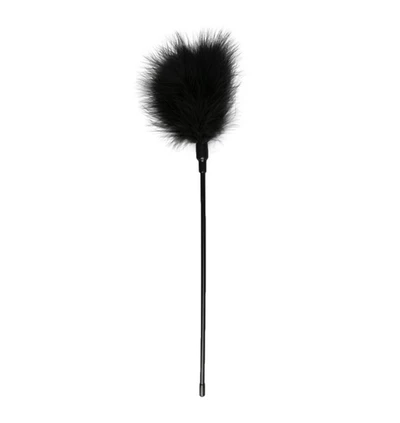 Easy Toys Black Tickler Long - Piórko do łaskotania, czarne