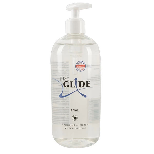 Just Glide Anal 500Ml - Lubrykant analny na bazie wody
