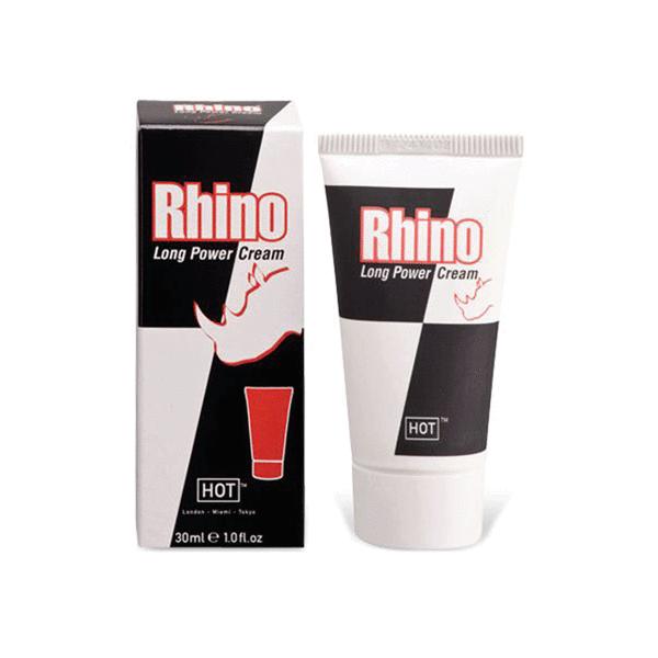 HOT Rhino Long Power Cream 30Ml - Krem opóźniający wytrysk