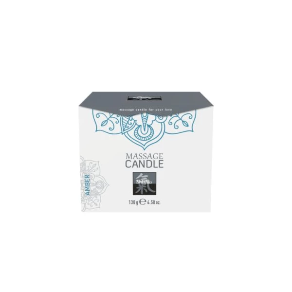 HOT Shiatsu Massage Candle Amber 130G. - Świeca do masażu