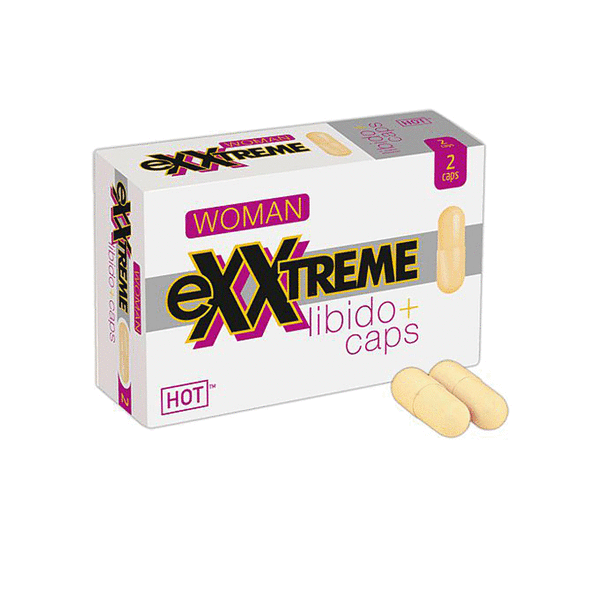 HOT Exxtreme Libido Caps Woman 2 szt - Kapsułki na libido