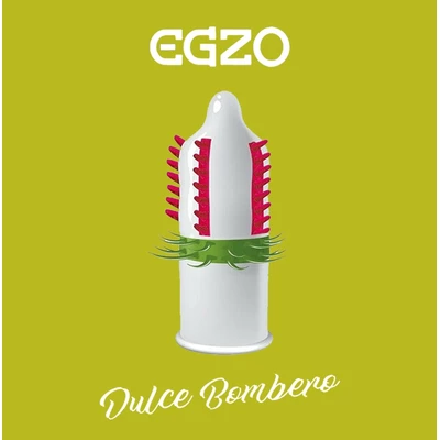 EGZO Dulce Bombero  - 1 ks kondom se speciálními výstupky
