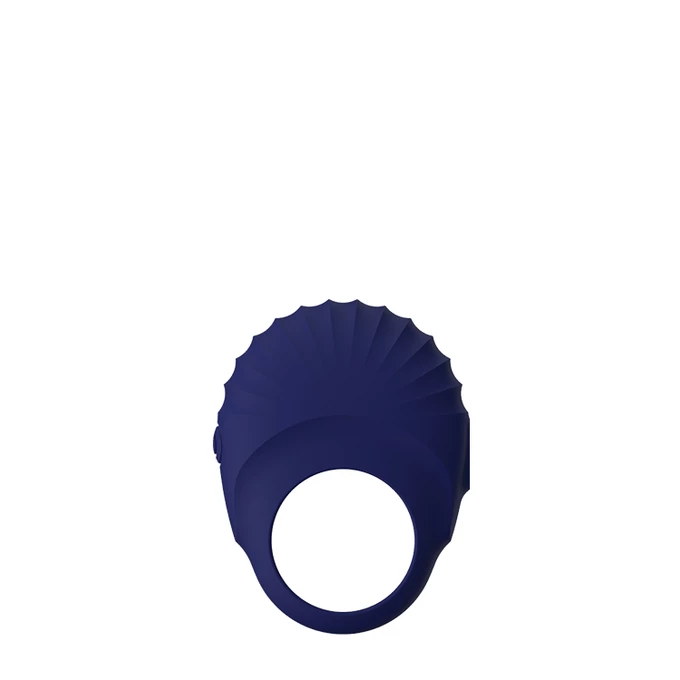 Dream Toys Blue Evolution Pallas - Wibrujący pierścień na penisa