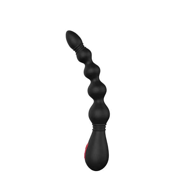 Dream Toys Cheeky Love Anal Flexi Beads - Wibrujące koraliki analne