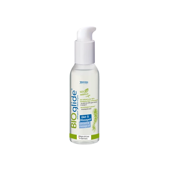 JoyDivision Bioglide Lubricant And Massage Oil, 125 Ml. - Naturalny żel intymny do masażu