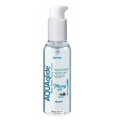 JoyDivision Aquaglide Massage Glide Neutral 200Ml - Żel intymny do masażu