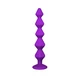 Lola Games Anal Bead With Crystal Emotions Buddy Purple  - Anální korálky s křišťálem fialové