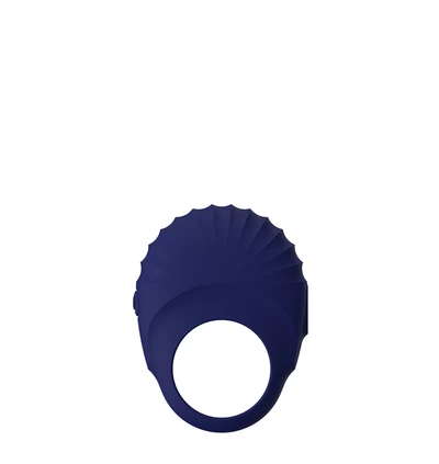Dream Toys Blue Evolution Pallas - Wibrujący pierścień na penisa
