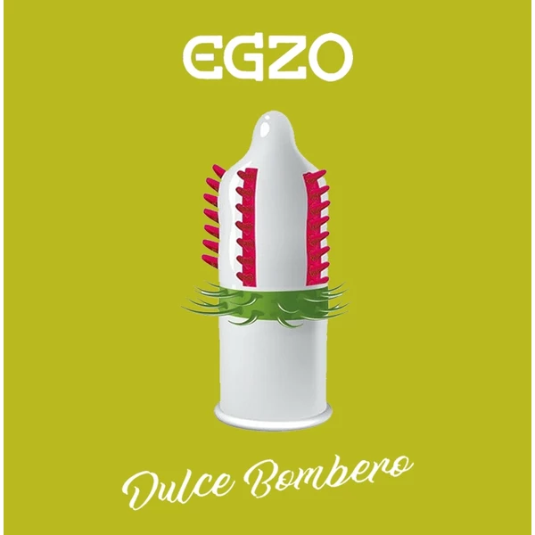 EGZO Dulce Bombero  - 1 ks kondom se speciálními výstupky