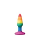 Dream Toys Colourful Love Rainbow Anal Plug Mini  - Anální kolík