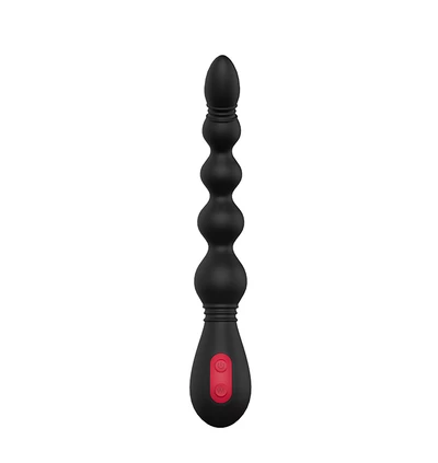Dream Toys Cheeky Love Anal Flexi Beads - Wibrujące koraliki analne