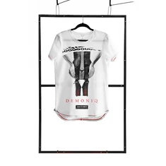 Demoniq TShirt Men 04  - Pánské bílé tričko