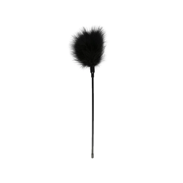 Easy Toys Black Tickler Long - Piórko do łaskotania, czarne