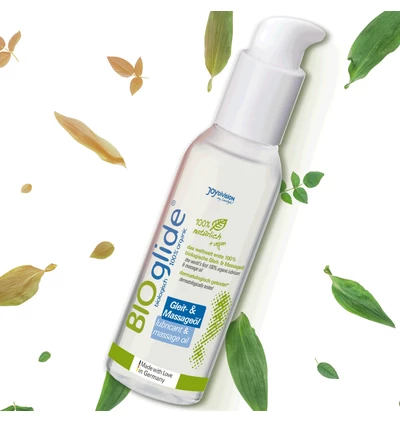JoyDivision Bioglide Lubricant And Massage Oil, 125 Ml. - Naturalny żel intymny do masażu