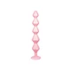 Lola Games Anal Bead With Crystal Emotions Chummy Pink  - Anální korálky s křišťálem růžové