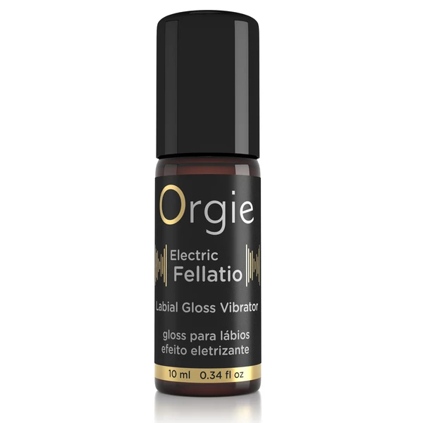 Orgie Eletric Fellatio Vibrating Gloss 10 Ml - Żel stymulujący do seksu oralnego