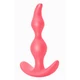 Lola Toys Anal Plug Bent Anal Plug Pink  - Růžový anální kolík
