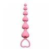 Lola Toys Anal Beads Heart'S Beads Pink - Koraliki analne, różowe