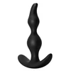 Lola Toys Anal Plug Bent Anal Plug Black - Korek analny, czarny