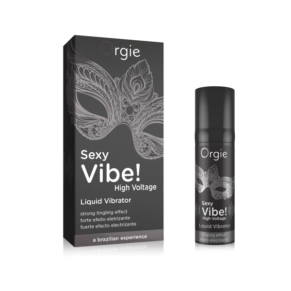 Orgie High Voltage Liquid Vibrator 15 Ml - Żel stymulujący dla par, rozgrzewający