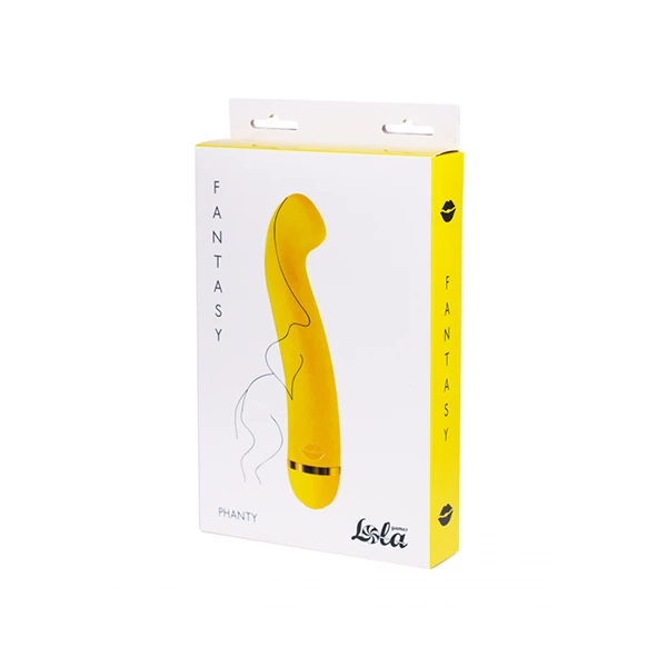 Lola Toys Vibrator Fantasy Phanty Yellow - Wibrator do punktu G, żółty