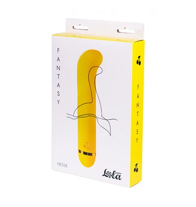 Lola Toys Vibrator Fantasy Nessie Yellow - Wibrator do punktu G, żółty