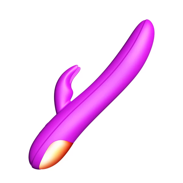 Ohh Mondi Purple - Wibrator króliczek z funkcją ogrzewania, fioletowy