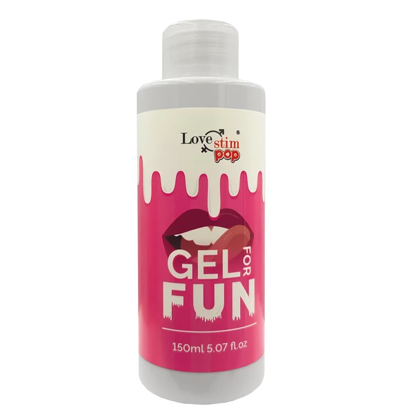 Love Stim Pop Gel For Fun 150 ml - Olejek erotyczny o konsystencji spermy