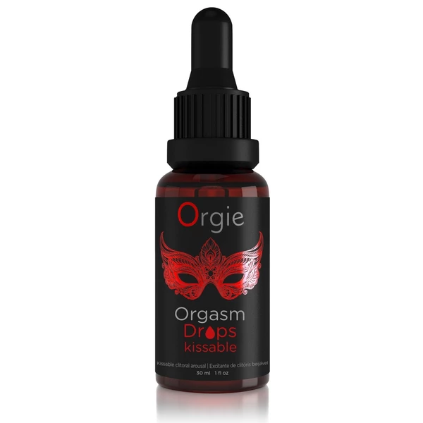 Orgie Orgasm Drops Kissable 30 Ml - Krople stymulujące do łechtaczki