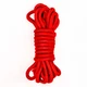 Lola Games Rope Party Hard Do Not Disturb Red 5 M  - Bondážní lano červené