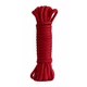 Lola Toys Rope Bondage Collection Red 3M  - Bondážní lano červené