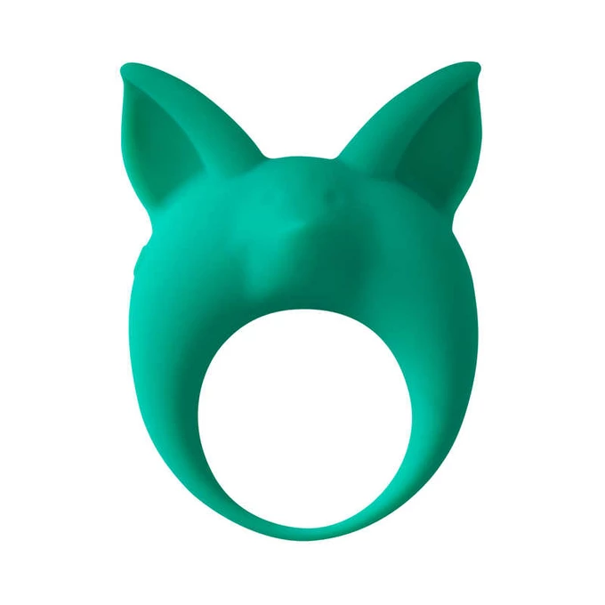 Lola Games Mimi Animals Kitten Kyle Green - Wibrujący pierścień na penisa, zielony