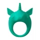 Lola Games Mimi Animals Unicorn Alfie Green  - zelený erekční kroužek s vibracemi