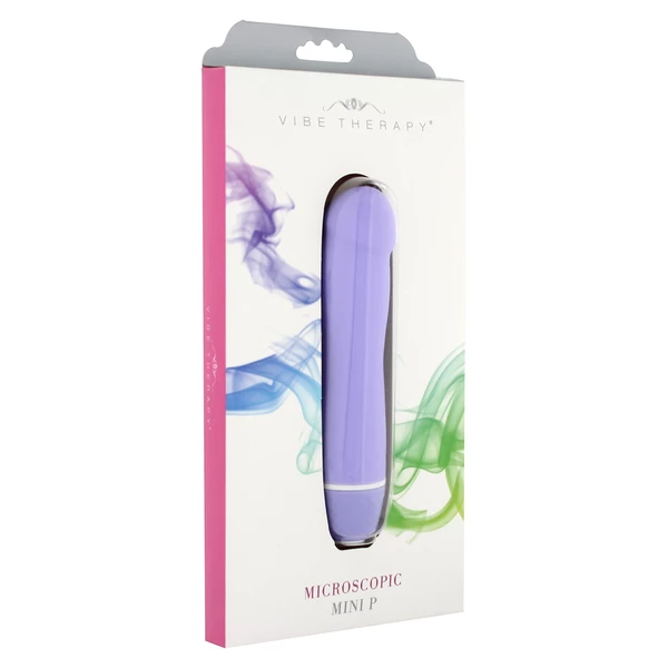 Vibe Therapy Microscopic Mini P Purple - Wibrator do punktu G, różowy