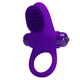 Pretty Love Vibrant Penis Ring Ii Purple  - erekční kroužek s vibracemi