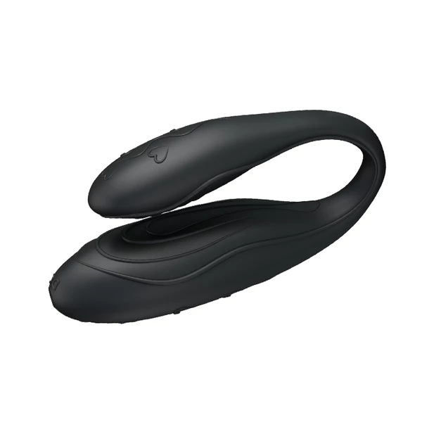 Pretty Love Indulgence Plus 30 Black - Wibrator dla par sterowany pilotem