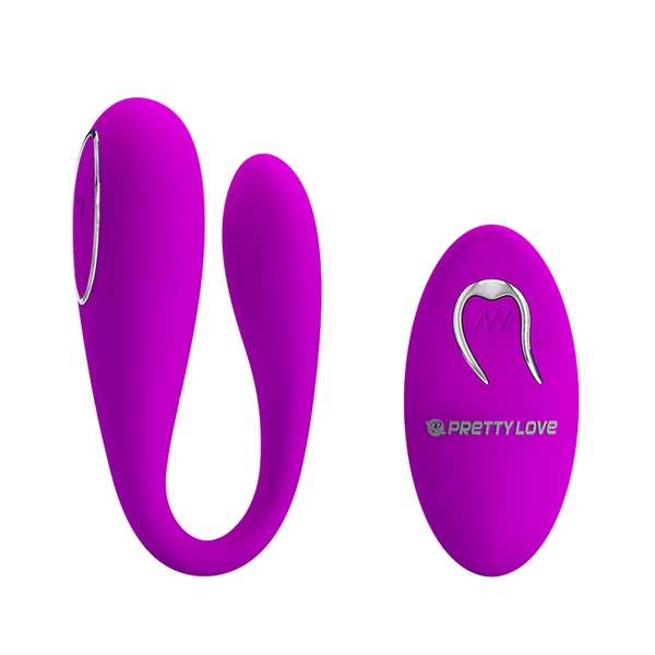 Pretty Love Algernon Purple 12 - Wibrator dla par sterowany pilotem