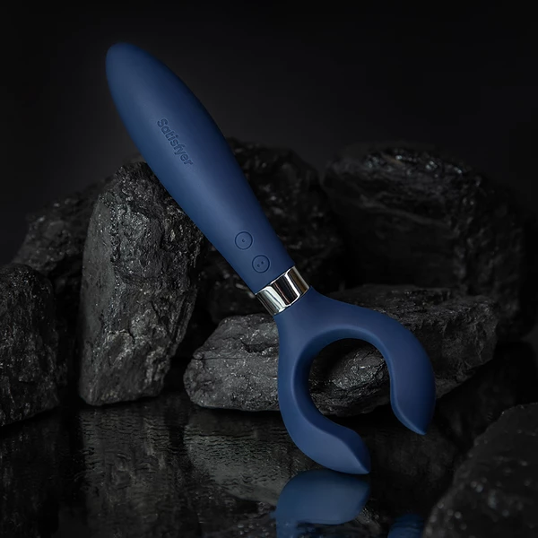 Satisfyer Endless Fun Multi Vibrator Blue  - Vibrátor pro páry modrý