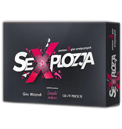 Sexplozja-Zestaw 3 Gier Erotycznych - gra erotyczna
