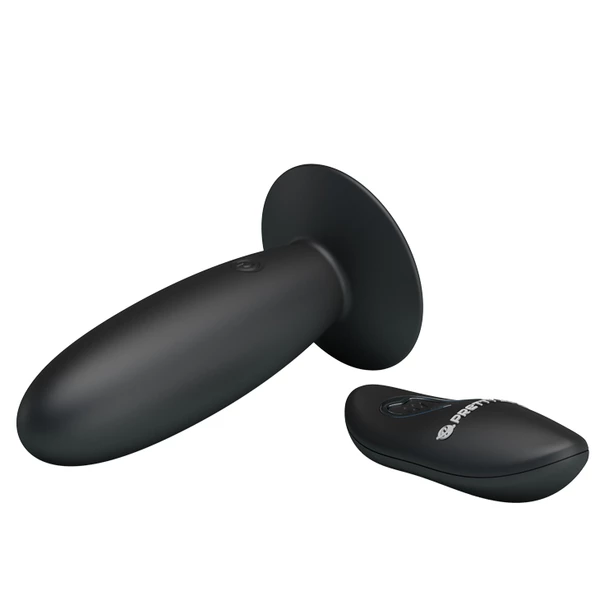 Pretty Love Remote Control Vibrating Plug 12 - Wibrujący korek analny sterowany pilotem
