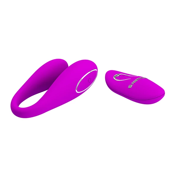 Pretty Love Algernon Purple 12 - Wibrator dla par sterowany pilotem