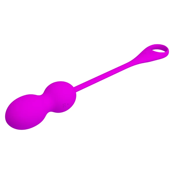 Pretty Love Elvira Purple Kegel Balls - Kulki gejszy, fioletowe