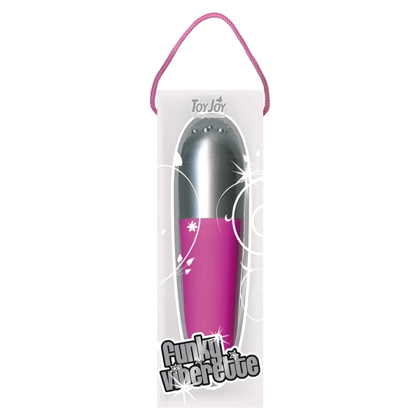 ToyJoy Funky Viberette Violet - Miniwibrator, różowy