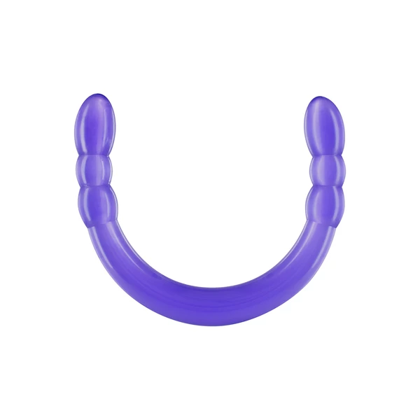 ToyJoy Double Digger Dong Purple - Dildo podwójne