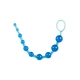 ToyJoy Thai Toy Beads Blue  - Anální korálky modré