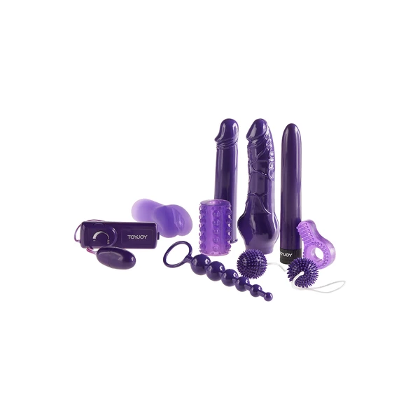 ToyJoy Mega Purple Sex Toy Kit - Zestaw gadżetów bdsm
