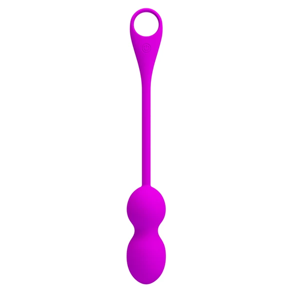 Pretty Love Elvira Purple Kegel Balls - Kulki gejszy, fioletowe