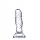 Glazed Realistic dildo 12,3 cm  - Klasické dildo s přísavkou